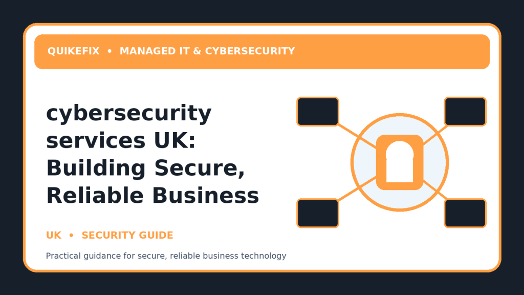 cybersecurity services UK: Building Secure, Reliable Business Operations