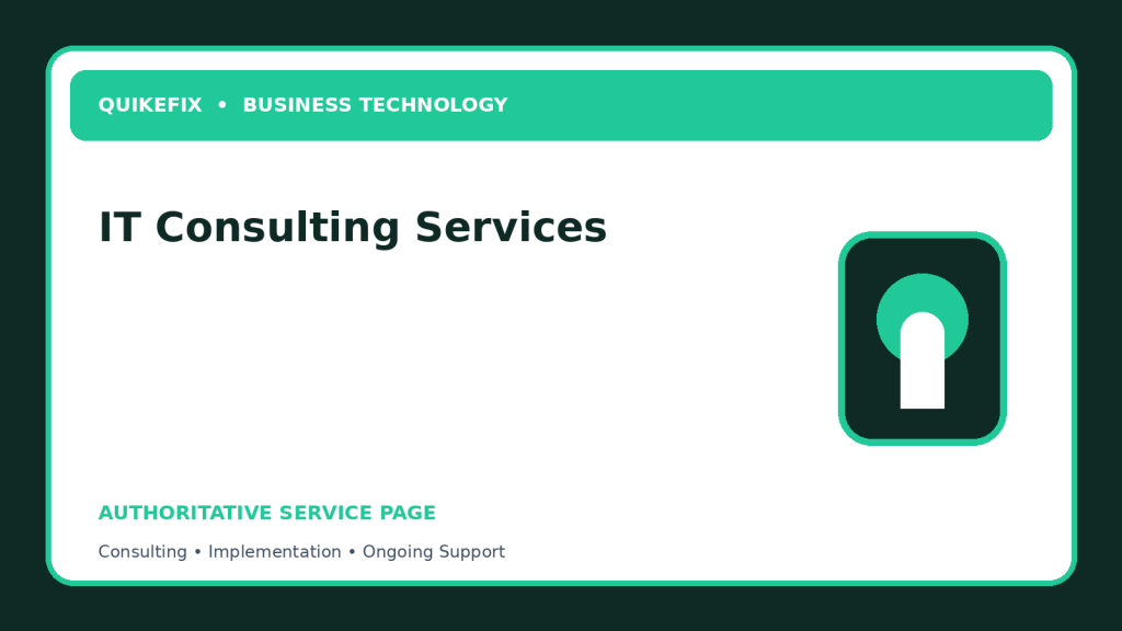 IT Consulting Services