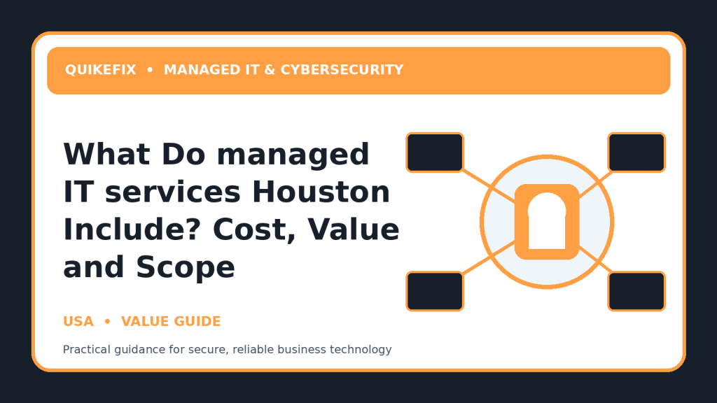 What Do managed IT services Houston Include? Cost, Value and Scope Explained
