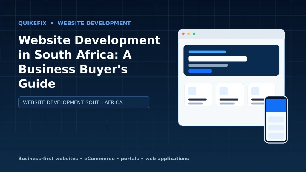 Website Development in South Africa: A Business Buyer’s Guide