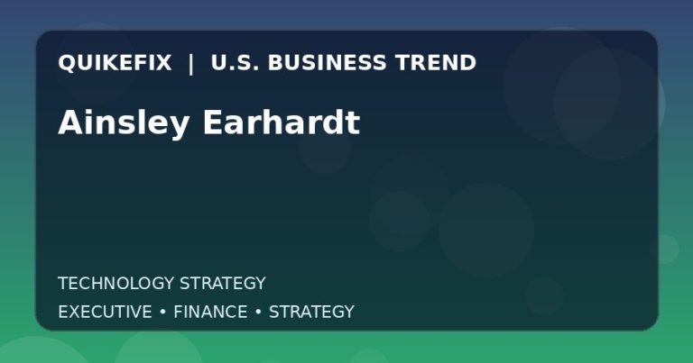 The Business Impact of Ainsley Earhardt in the United States