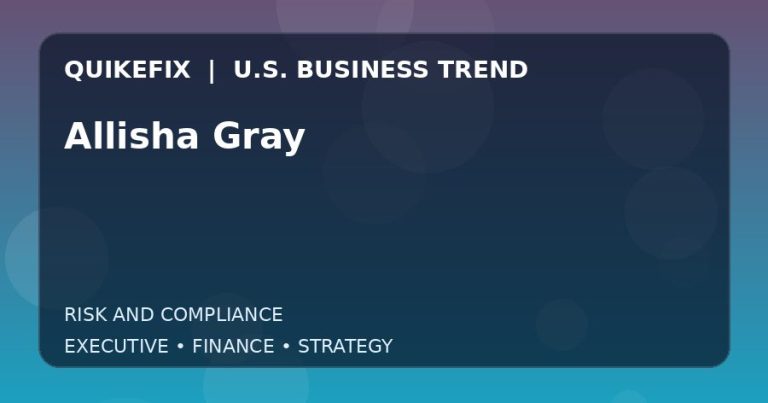 The Business Impact of Allisha Gray in the United States