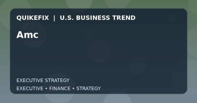 Amc Explained for Executives and Finance Teams
