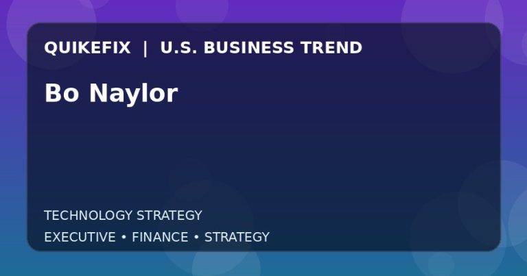 Bo Naylor: Business Risks, Opportunities and Next Steps