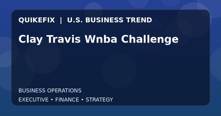 Why Clay Travis Wnba Challenge Matters to U.S. Decision-Makers