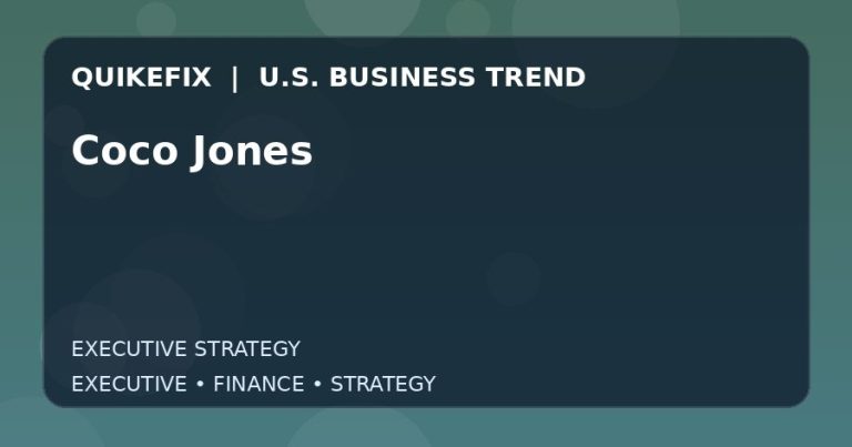 Why Coco Jones Matters to U.S. Decision-Makers
