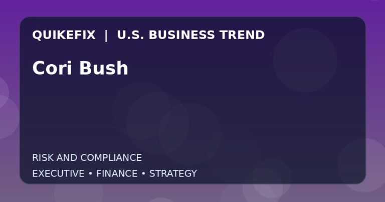 Cori Bush: Business Risks, Opportunities and Next Steps