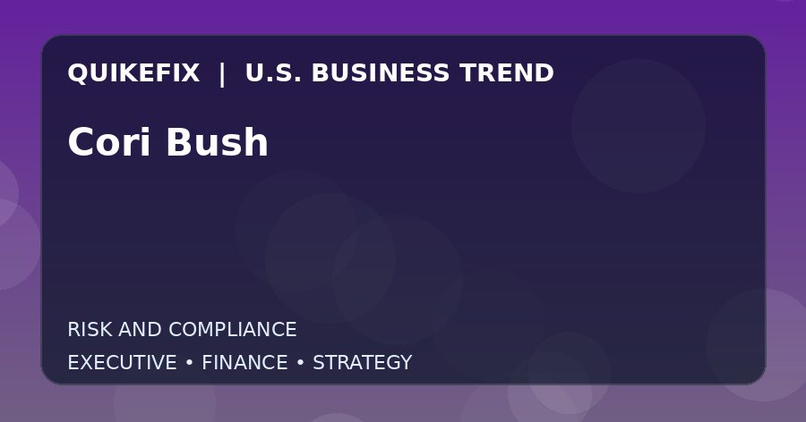 Cori Bush U.S. business and finance trend analysis