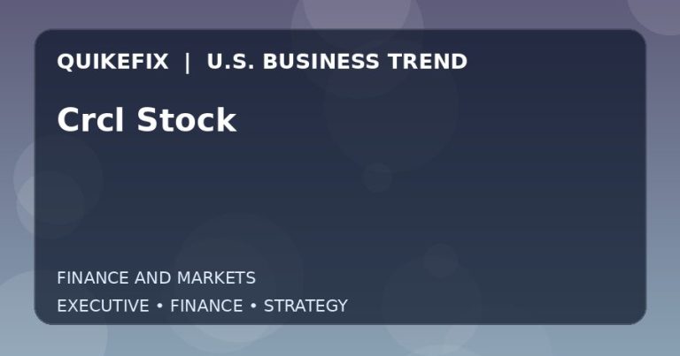 Crcl Stock: Business Risks, Opportunities and Next Steps