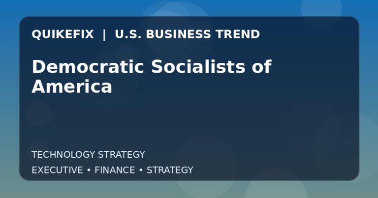 Democratic Socialists of America: What U.S. Business Leaders Should Know