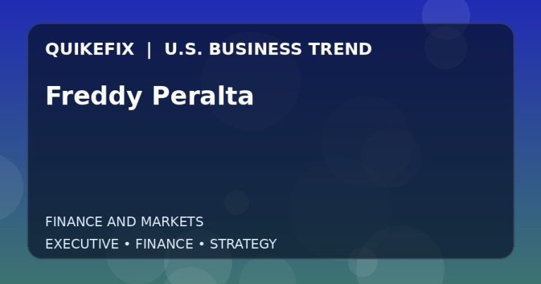 Why Freddy Peralta Matters to U.S. Decision-Makers