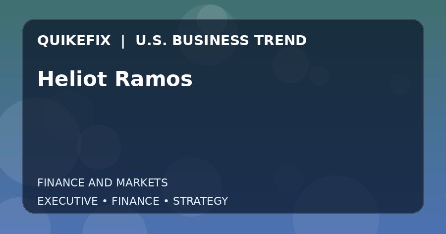 Heliot Ramos U.S. business and finance trend analysis