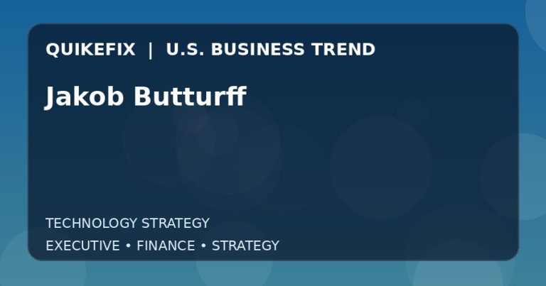 Jakob Butturff: Business Risks, Opportunities and Next Steps