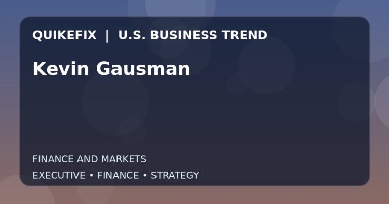 Kevin Gausman Explained for Executives and Finance Teams