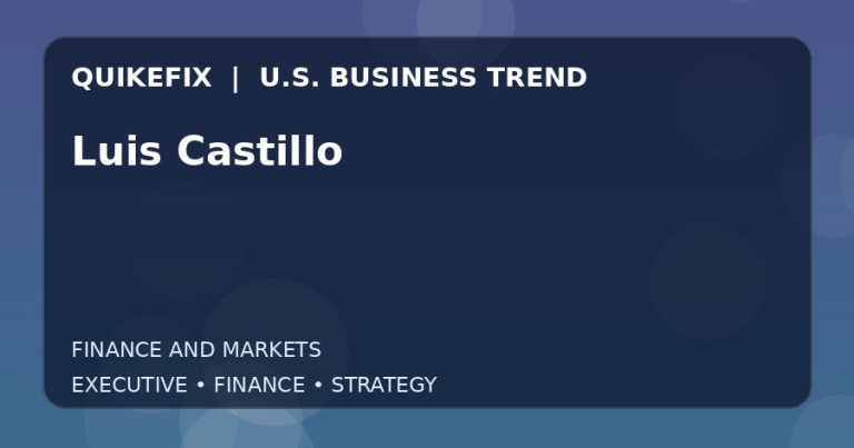 The Business Impact of Luis Castillo in the United States