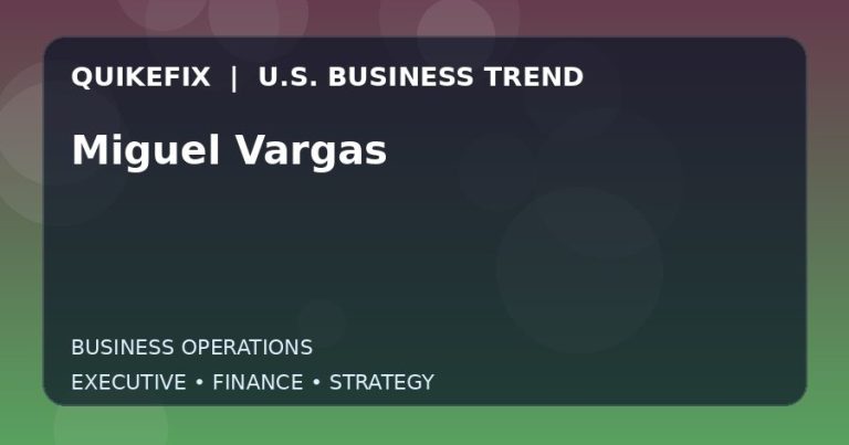 Miguel Vargas: What U.S. Business Leaders Should Know