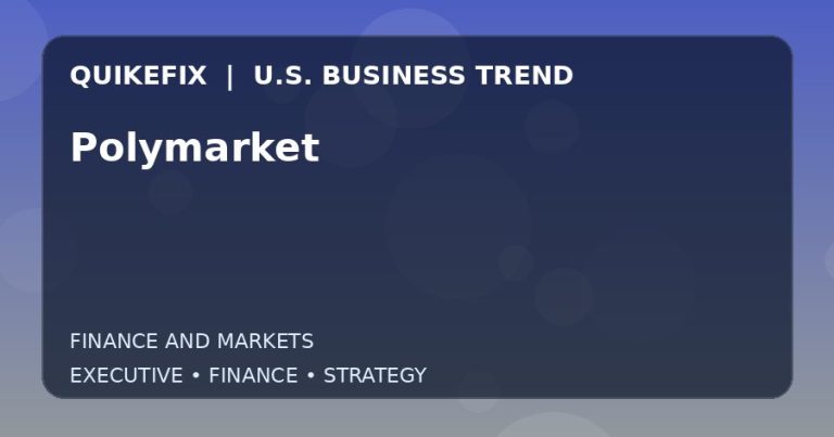 The Business Impact of Polymarket in the United States