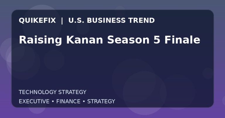 Raising Kanan Season 5 Finale Explained for Executives and Finance Teams