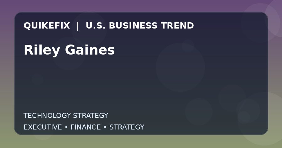 The Business Impact of Riley Gaines in the United States