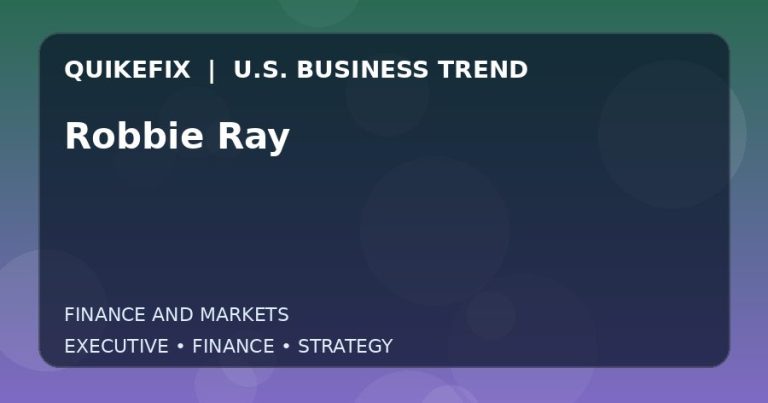 Robbie Ray Explained for Executives and Finance Teams