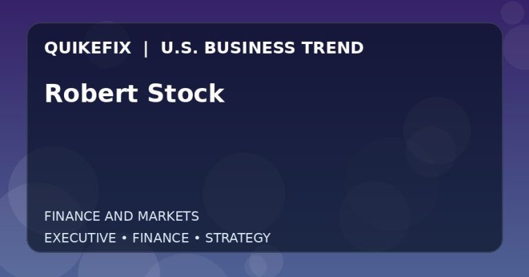 Robert Stock: What U.S. Business Leaders Should Know