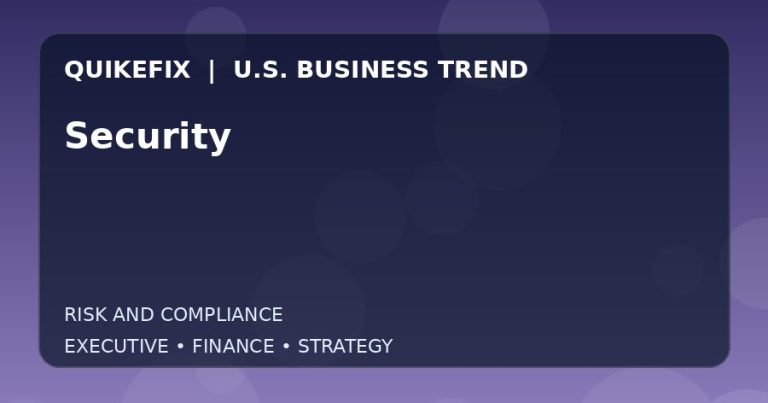 Security Explained for Executives and Finance Teams