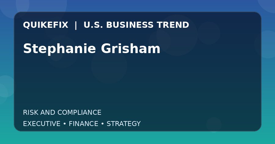 Stephanie Grisham U.S. business and finance trend analysis