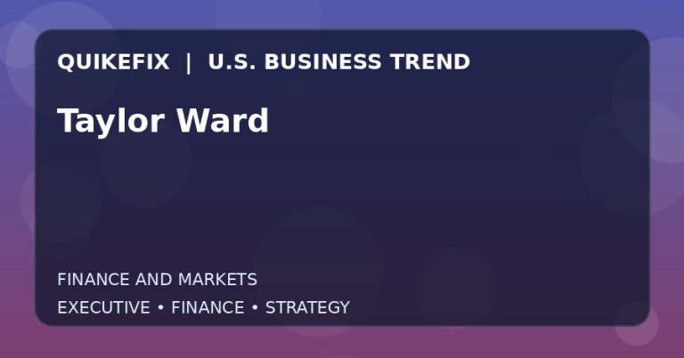 Taylor Ward: What U.S. Business Leaders Should Know