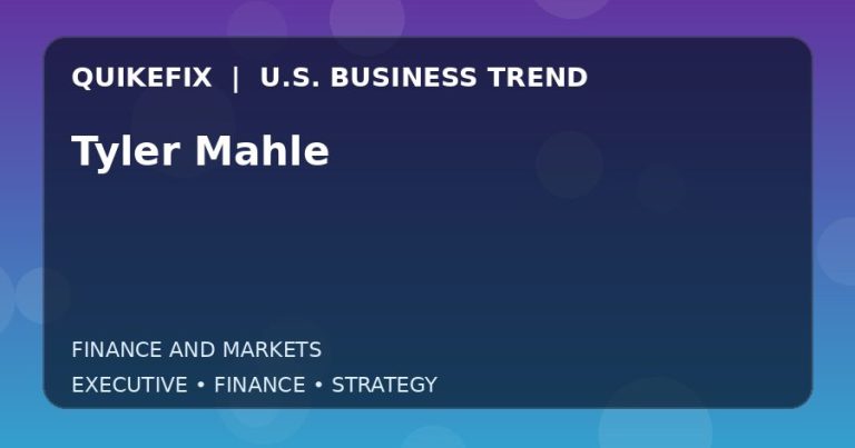 Tyler Mahle Explained for Executives and Finance Teams