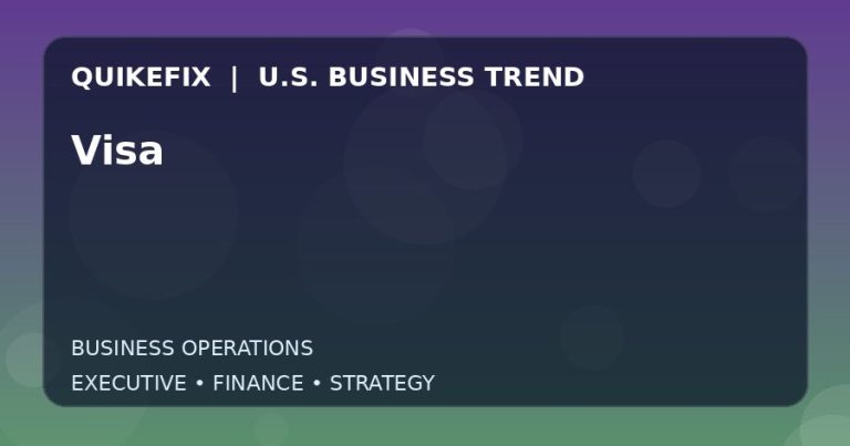 Visa Explained for Executives and Finance Teams