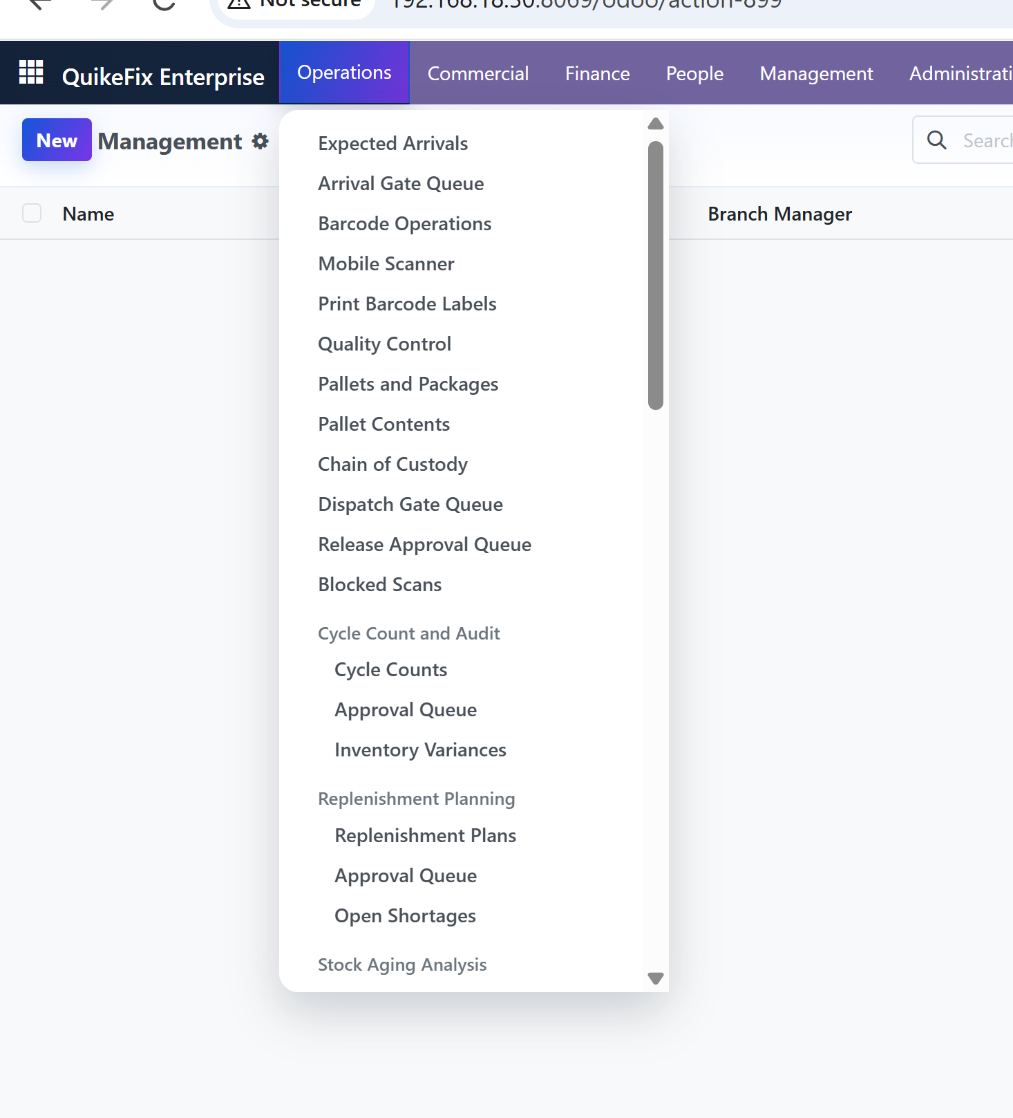 Warehouse and Inventory Management Software for Controlled Operations