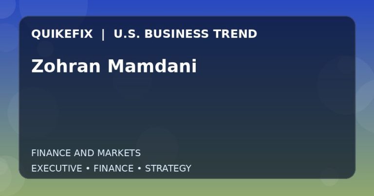 Zohran Mamdani: Business Risks, Opportunities and Next Steps