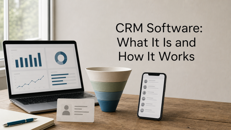 CRM Software: What It Is and How It Works