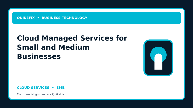 Cloud Managed Services for Small and Medium Businesses