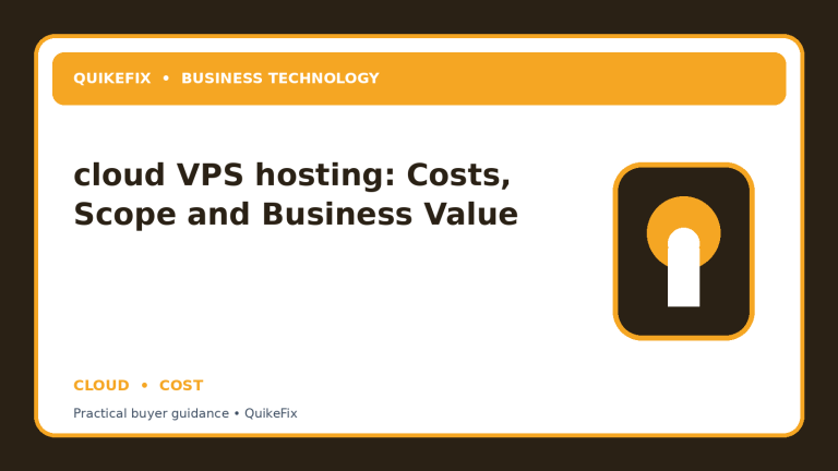 cloud VPS hosting: Costs, Scope and Business Value