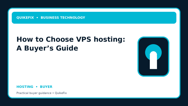 How to Choose VPS hosting: A Buyer’s Guide