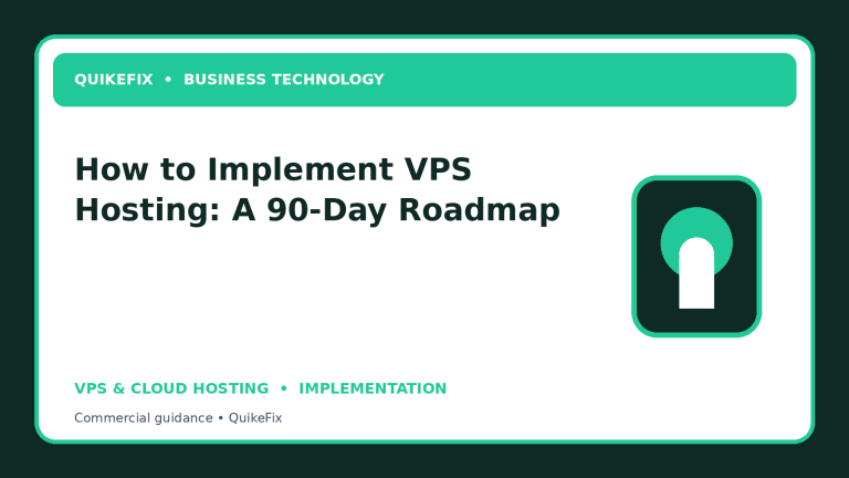 How to Implement VPS Hosting: A 90-Day Roadmap