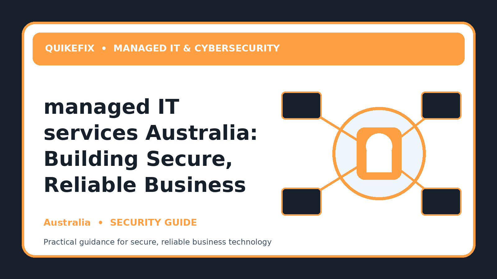 managed IT services Australia: Building Secure, Reliable Business Operations