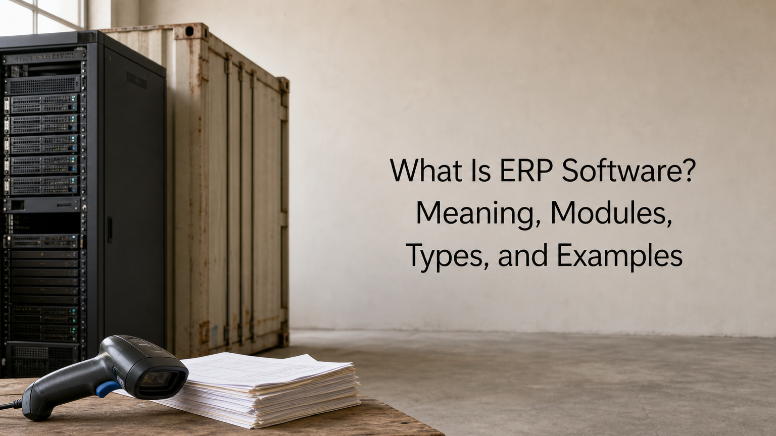 What Is ERP Software? Meaning, Modules, Types, and Examples