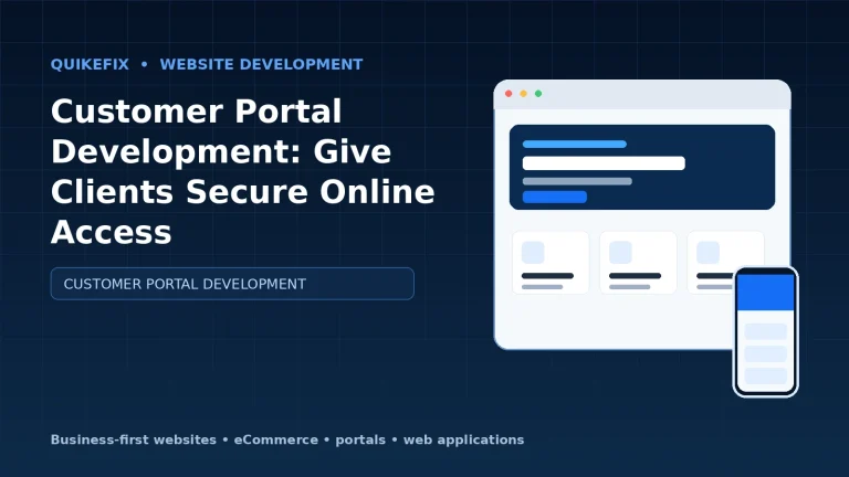 Customer Portal Development: Give Clients Secure Online Access