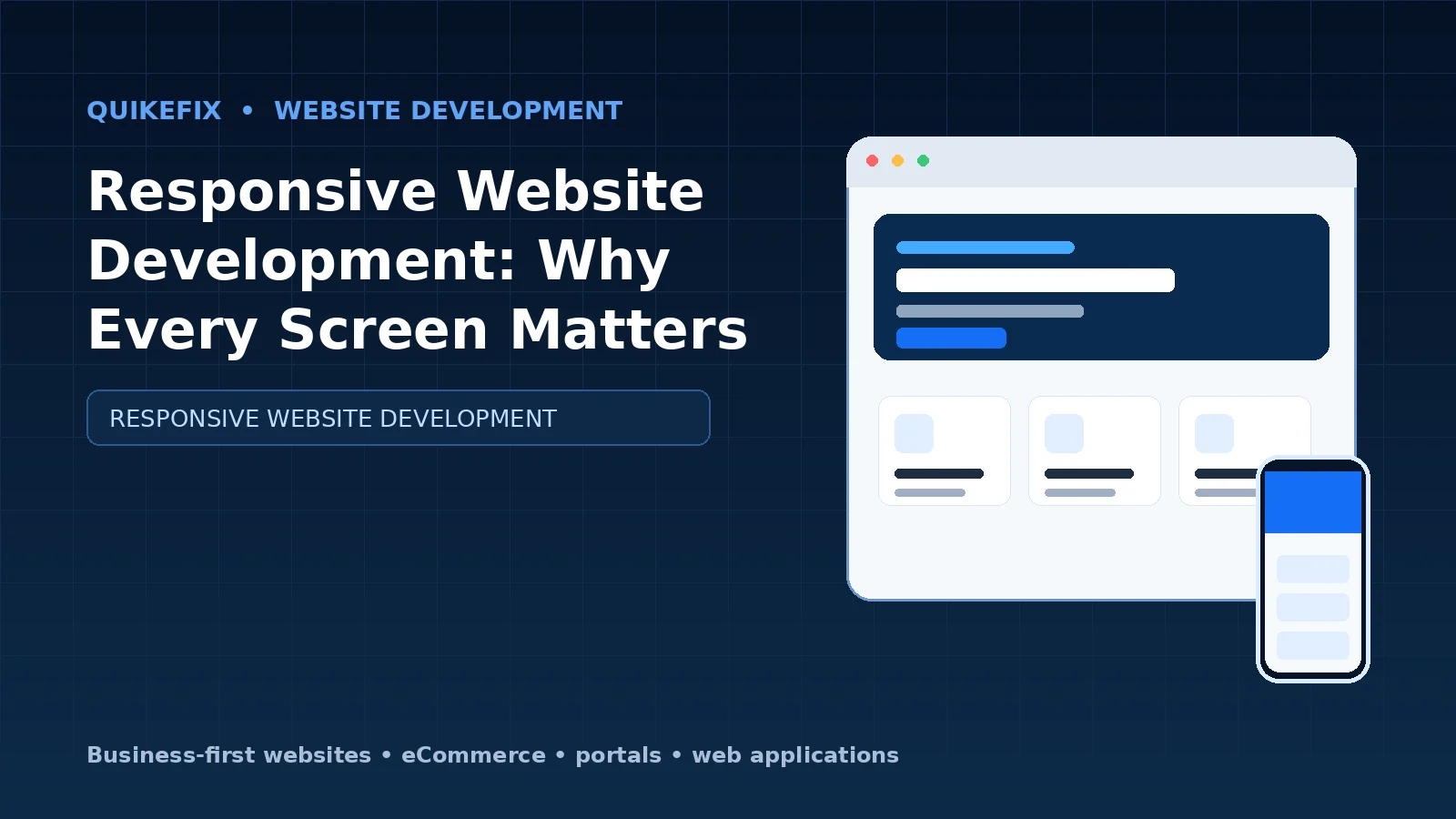 Responsive Website Development: Why Every Screen Matters
