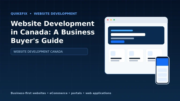 Website Development in Canada: A Business Buyer’s Guide