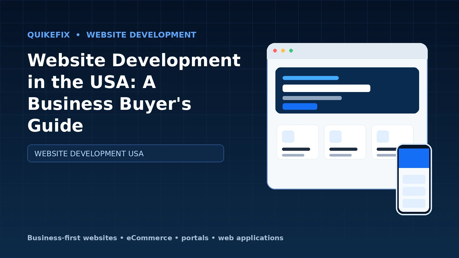Website Development in the USA: A Business Buyer’s Guide